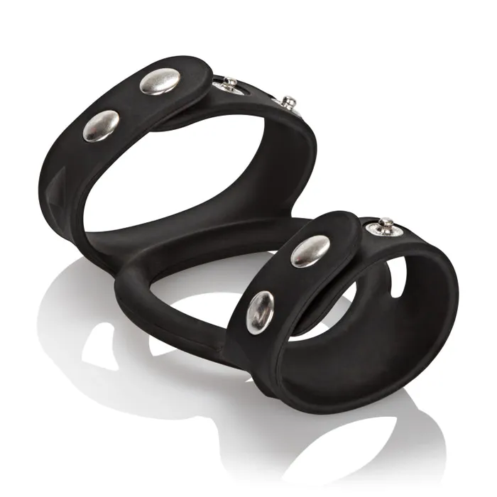 Male Sex Toys | CalExotics Silicone Tri-Snap C & B Cage Male Sex Toys | CalExotics Silicone Tri-Snap C & B Cage