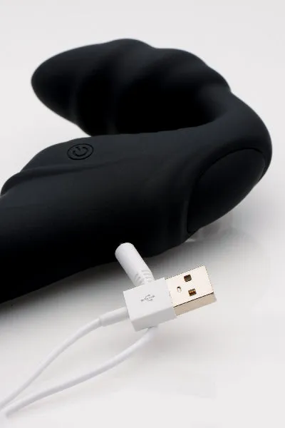 Female Sex Toys XR Brands Pro Rider 9X Vibrating Silicone Strapless Strap On with Remote Control