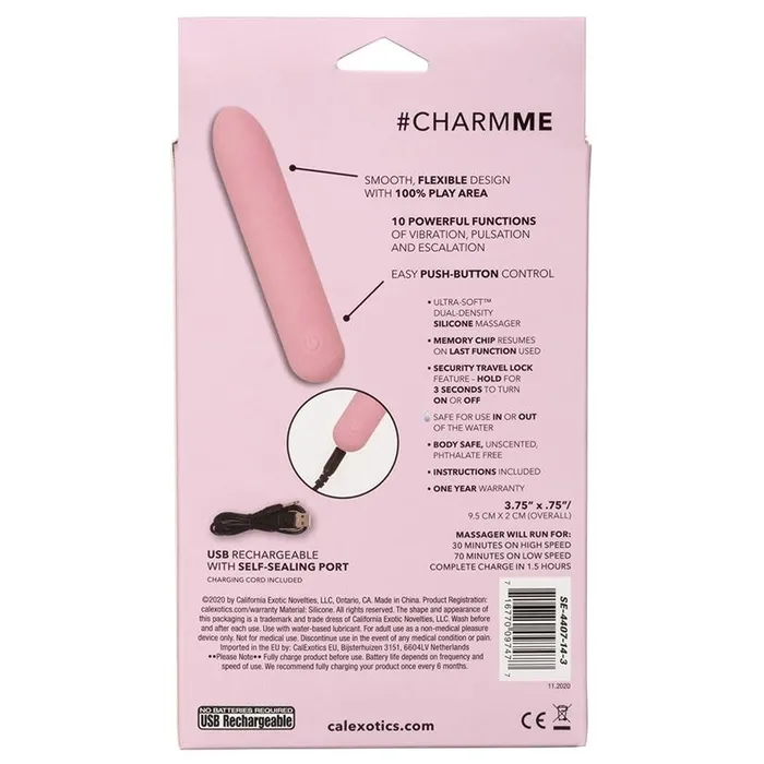 Cal Exotics Slay Charm Me Mini Bullet Vibe Vibrators
