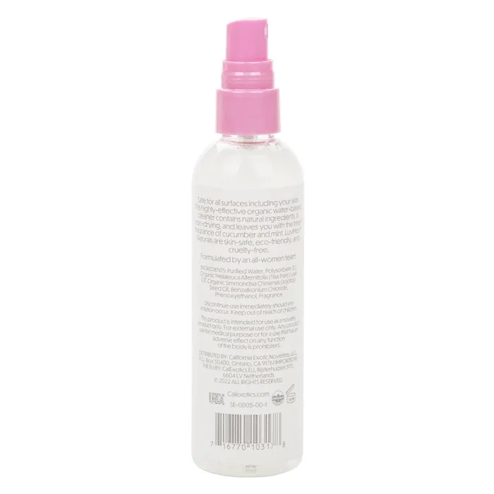 LuvMor Naturals Cucumber Mint Body Safe Toy Cleaner Cal Exotics Vibrators
