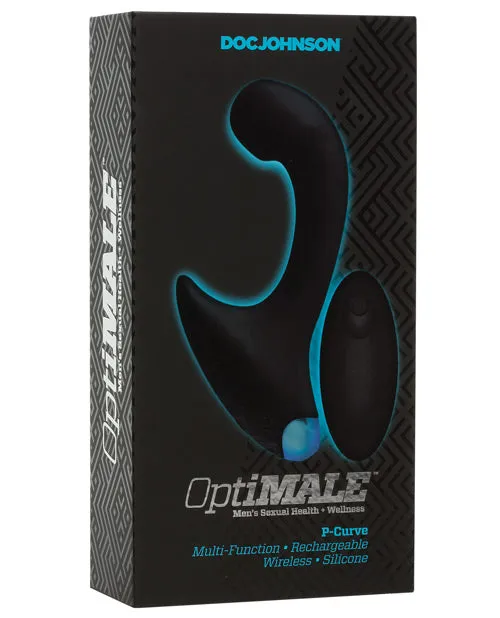 Female Sex Toys Doc Johnson Optimale Vibrating P Massager Wwireless Remote