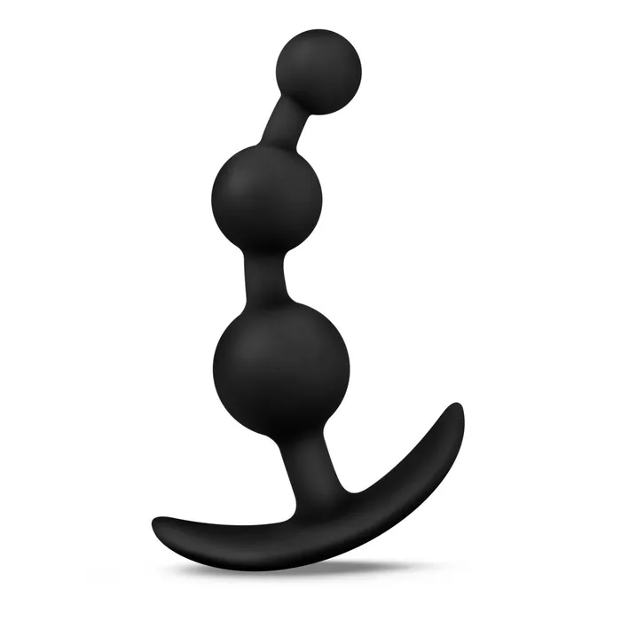 Anal Anal Adventures Platinum By Blush Black 525Inch Anal Beads Blush