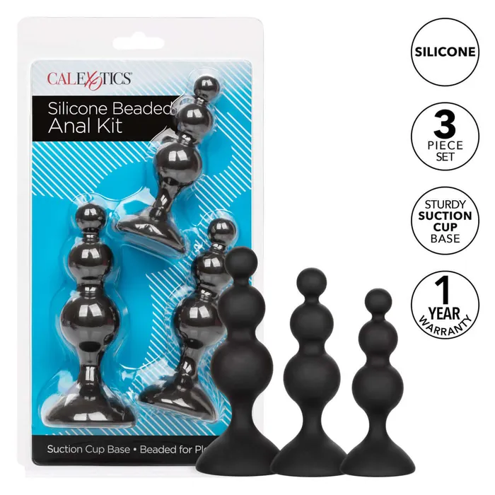 Anal Silicone Beaded Training Kit The Ultimate Anal Adventure Awaits California Exotic Novelties