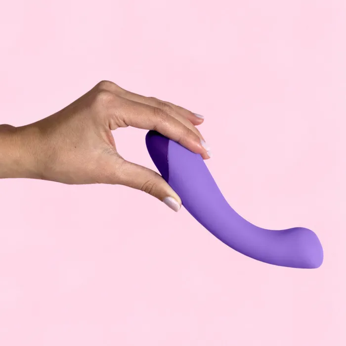 Blush Vibrators Wellness By Blush G Ball GSpot Purple UltraSilk Vibrator Made with Puria Silicone