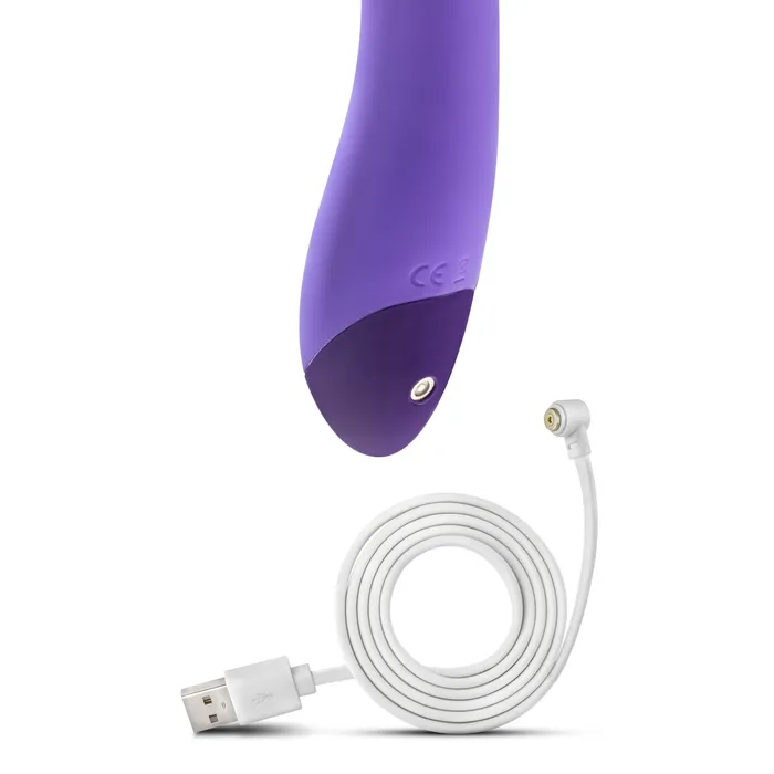 Blush Vibrators Wellness By Blush G Ball GSpot Purple UltraSilk Vibrator Made with Puria Silicone