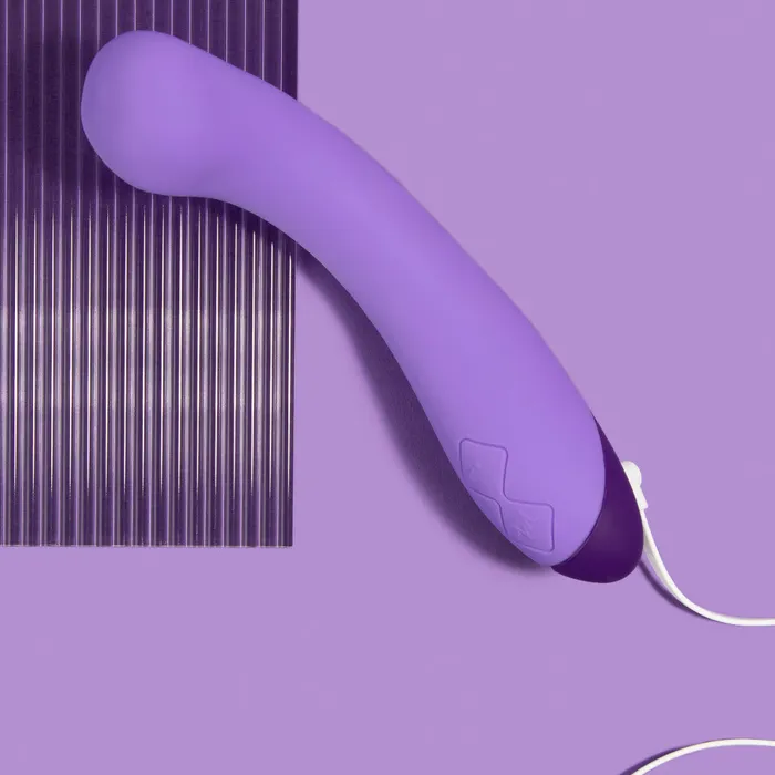 Blush Vibrators Wellness By Blush G Ball GSpot Purple UltraSilk Vibrator Made with Puria Silicone