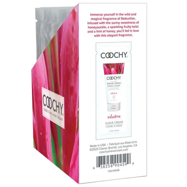 Classic Brands Coochy Shave Cream Seduction 15ml Display Vibrators