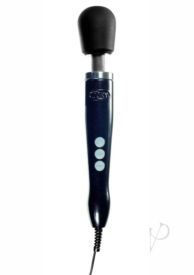 Doxy Die Cast Wand Metal PlugIn Vibrating Body Massager Black Cmg Lesiure Ltd Anal