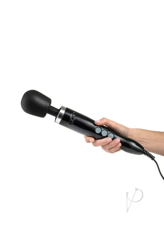 Doxy Die Cast Wand Metal PlugIn Vibrating Body Massager Black Cmg Lesiure Ltd Anal
