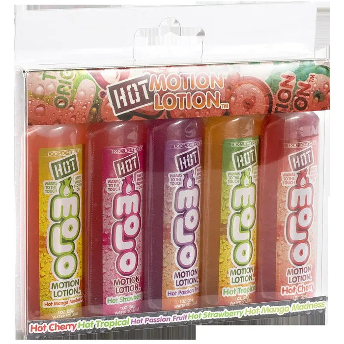 Doc Johnson Enhancers Hot Motion Lotion Molo 5 Pack Doc Johnson Enhancers Hot Motion Lotion Molo 5 Pack