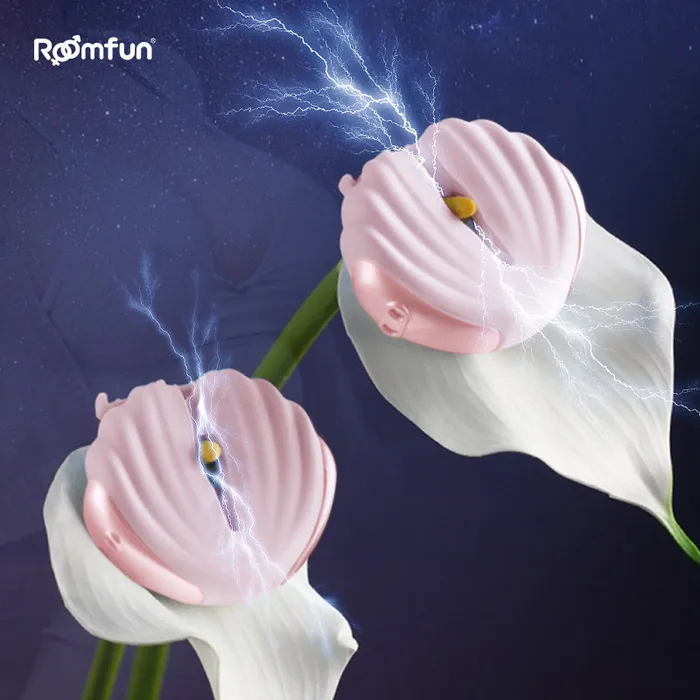 ROOMFUN Nipple Clitoral Toys Roomfun Lightweight wireless electric shock nipple clamps