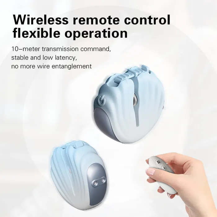 ROOMFUN Nipple Clitoral Toys Roomfun Lightweight wireless electric shock nipple clamps