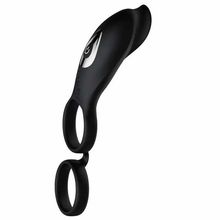 SECWELL Male Sex Toys Secwell Dolphin Remote Control Double Connection Cock Ring