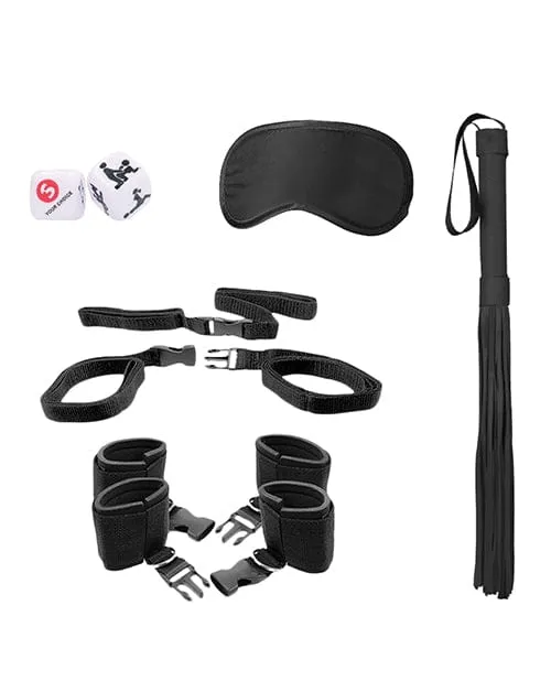 Shots America Anal Shots Ouch Black White Bed Post Bindings Restraint Kit Black Shots America Anal Shots Ouch Black White Bed Post Bindings Restraint Kit Black