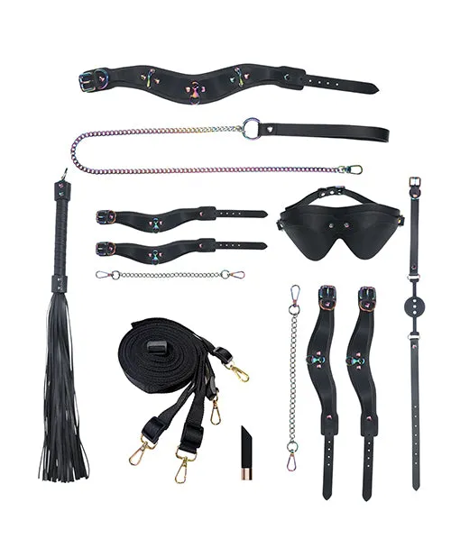 Shots Ouch Venice Collection Bondage Kit with Bag BlackIridescent Shots America Couples Shots Ouch Venice Collection Bondage Kit with Bag BlackIridescent Shots America Couples