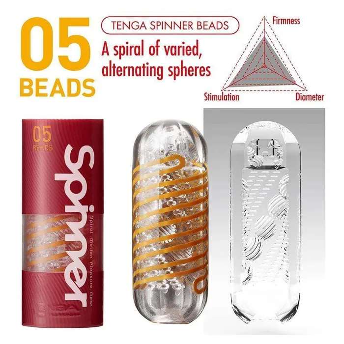 TENGA Spinner 05 Beads TENGA Male Sex Toys TENGA Spinner 05 Beads TENGA Male Sex Toys