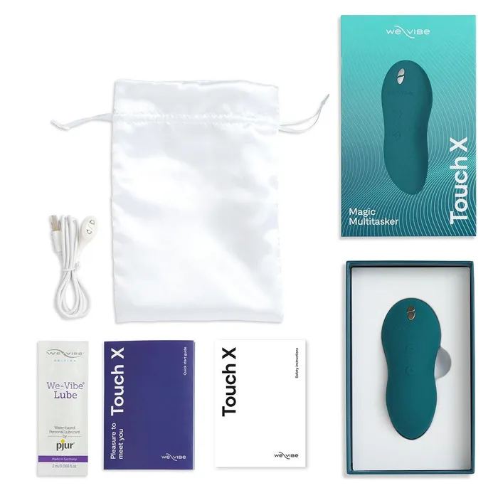 WeVibe Vibrators WeVibe Touch X Aqua Velvet WeVibe Vibrators WeVibe Touch X Aqua Velvet