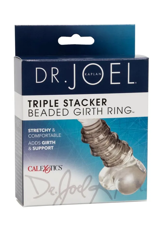 Dr Joel Kaplan Dr Joel Kaplan Beaded Girth Ring Triple Stacker Cock Ring Male Sex Toys Dr Joel Kaplan Dr Joel Kaplan Beaded Girth Ring Triple Stacker Cock Ring Male Sex Toys