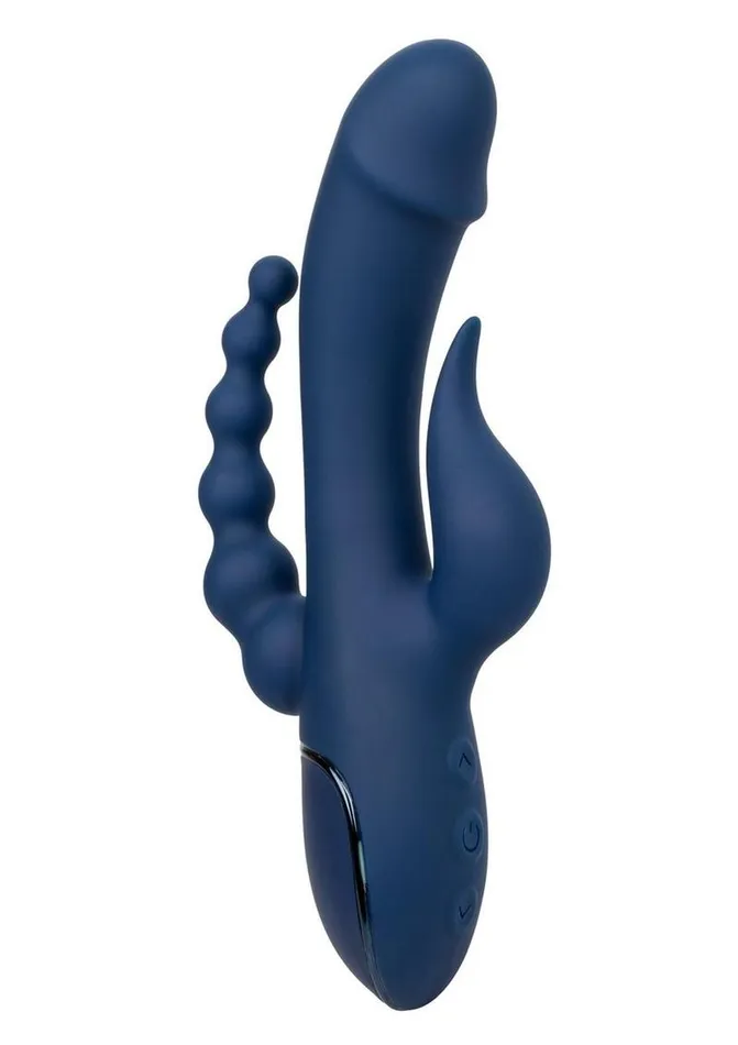 III Triple Female Sex Toys III Triple Orgasm Rechargeable Silicone Stimulating Vibrator III Triple Female Sex Toys III Triple Orgasm Rechargeable Silicone Stimulating Vibrator