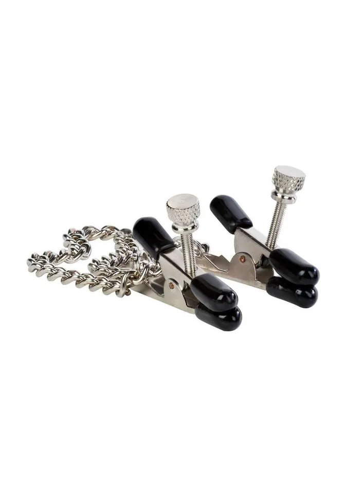 Nipple Play Couples Nipple Play Bull Nose Nipple Clamps NonPiercing