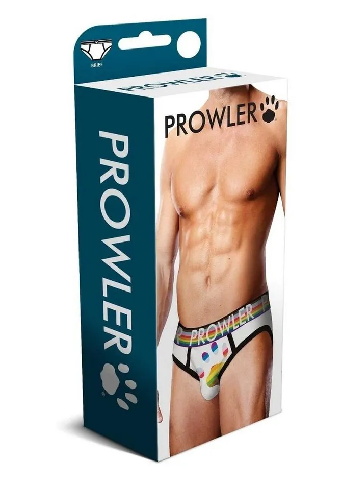 Prowler Female Sex Toys Prowler White Oversized Paw Brief