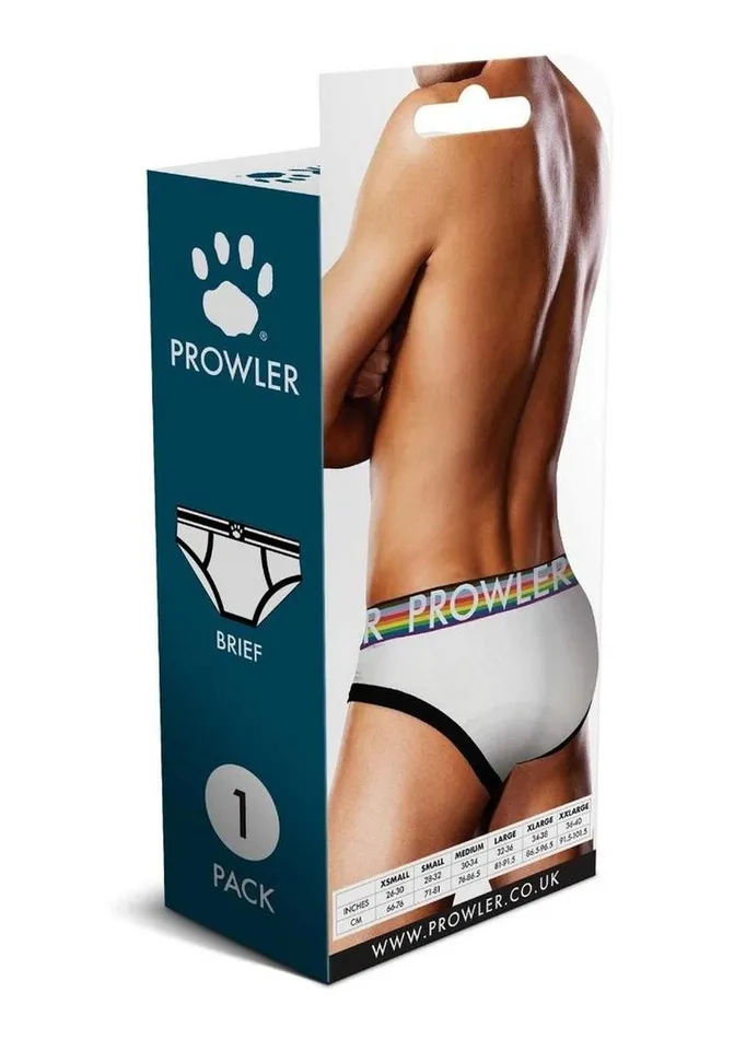 Prowler Female Sex Toys Prowler White Oversized Paw Brief
